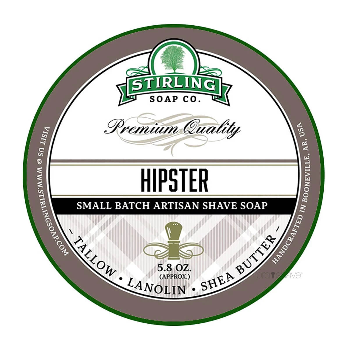 Stirling Soap Company Barbersæbe  Hipster  170 Ml