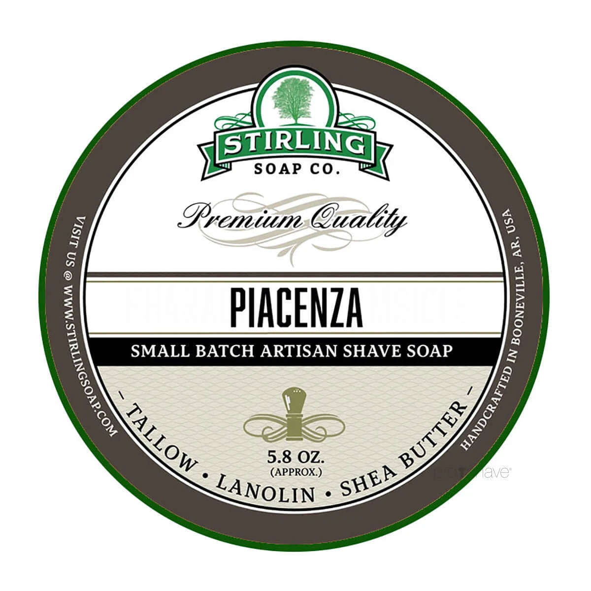 Stirling Soap Company Barbersæbe  Piacenza  170 Ml