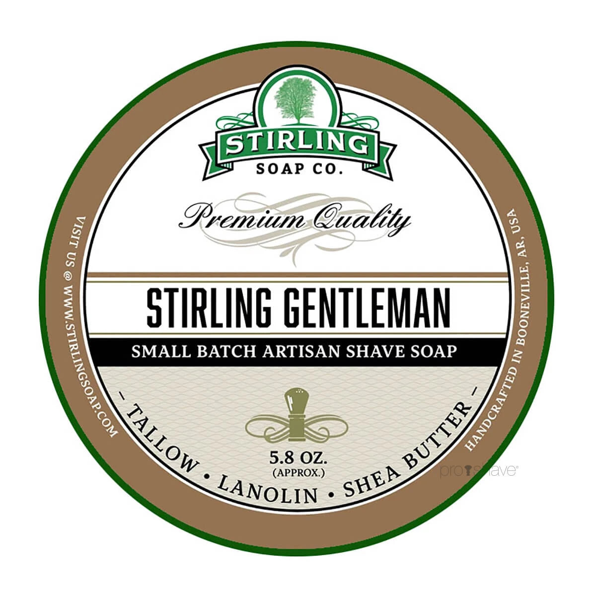 Stirling Soap Company Barbersæbe  Stirling Gentleman  170 Ml