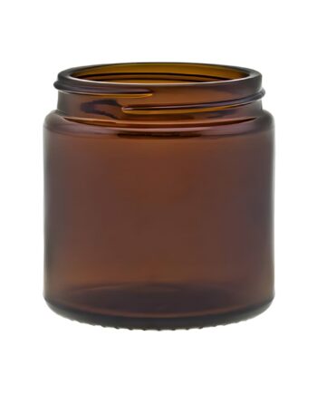 120 Ml  Brun Glasbøtte   Uden Låg   Sv58 R3