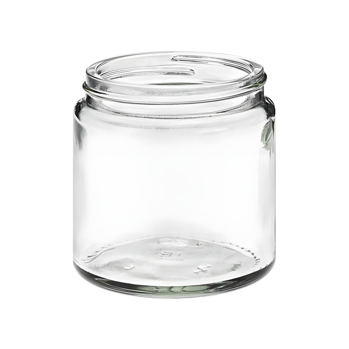 120 Ml  Klar Glasbøtte   Uden Låg   Sv58 R3