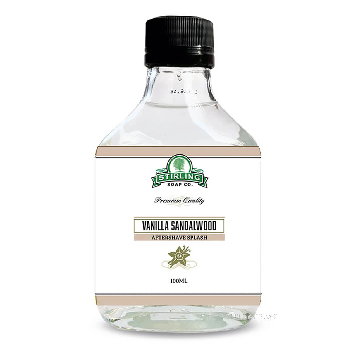 Stirling Soap Company Aftershave Splash  Vanilla Sandalwood  100 Ml