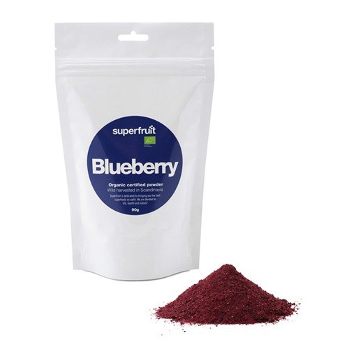 Blåbær Pulver Superfruit   90 Gram