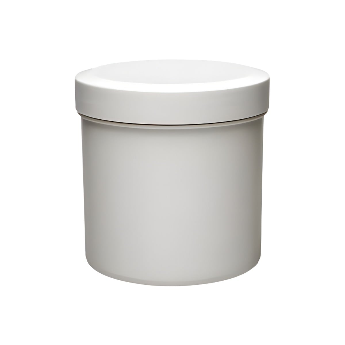125 Ml Hvid Plast Dåse
