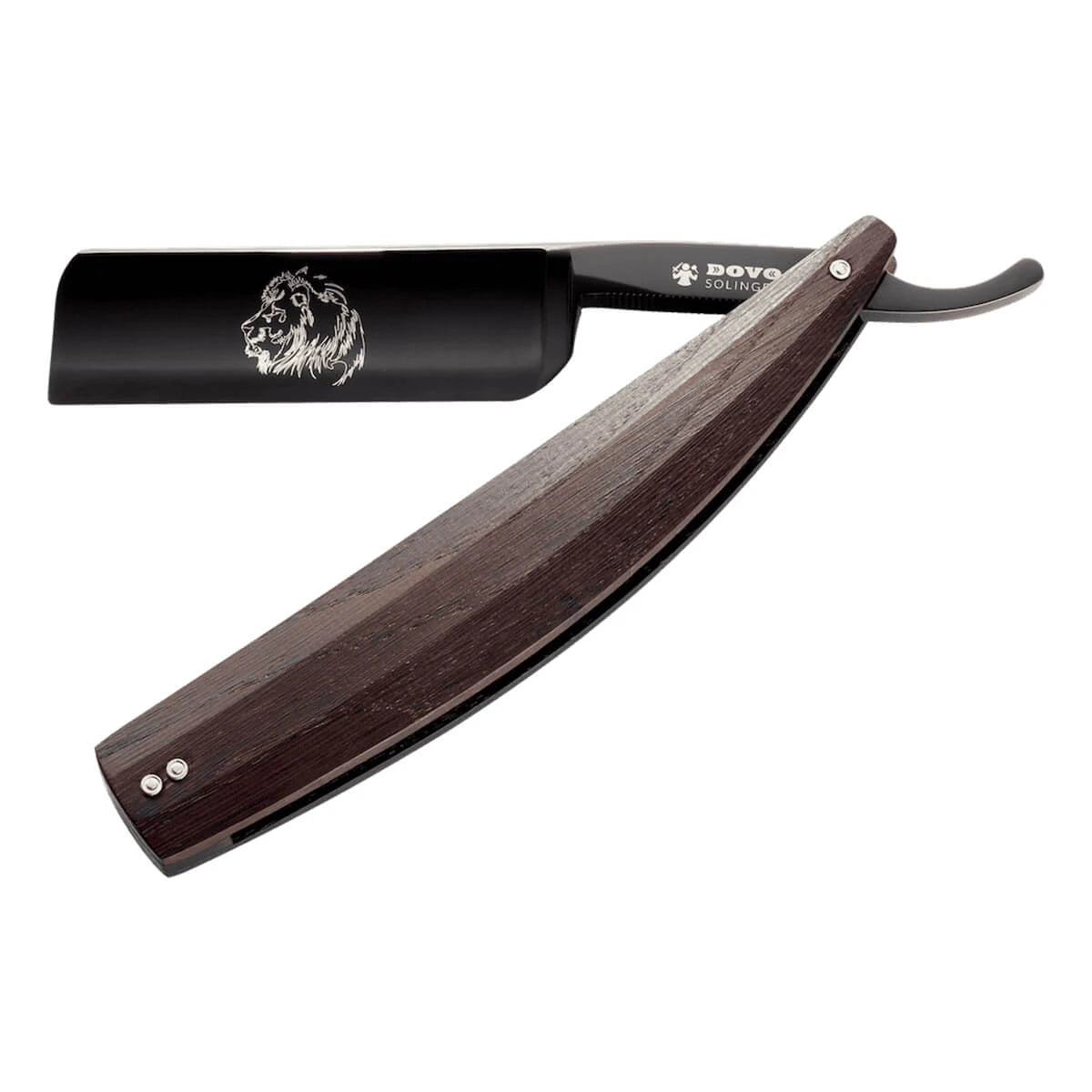 Dovo Solingen Straight Razor 8 8  Straight Point  Arena  Smoked Oak