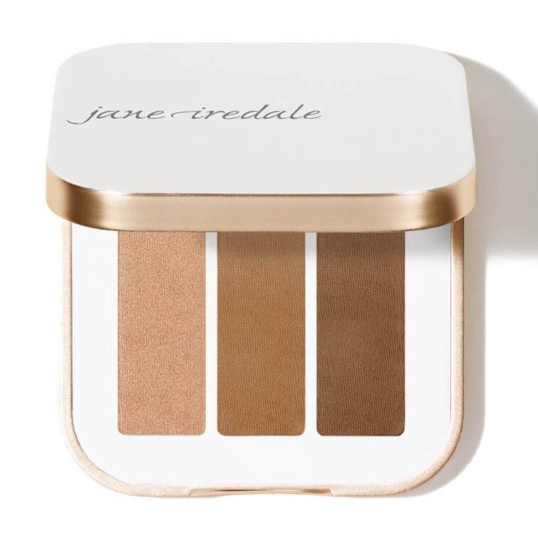Jane Iredale Purepressed?  Eye Shadow Triple  Quot Triple Cognac Quot