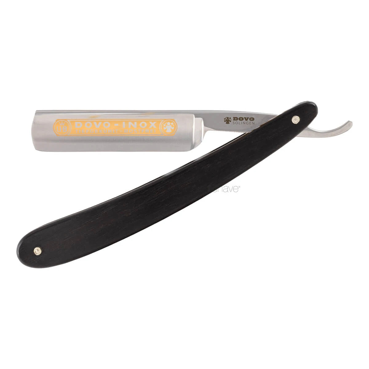 Dovo Solingen Straight Razor 5 8  Round Nose  Inox  Ibenholt