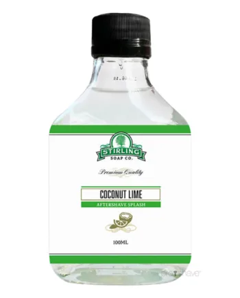 Stirling Soap Company Aftershave Splash  Coconut Lime  100 Ml