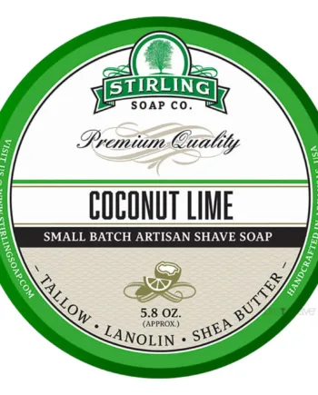 Stirling Soap Company Barbersæbe  Coconut Lime  170 Ml