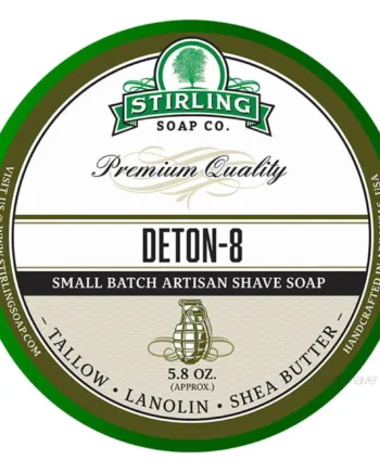 Stirling Soap Company Barbersæbe  Deton 8  170 Ml