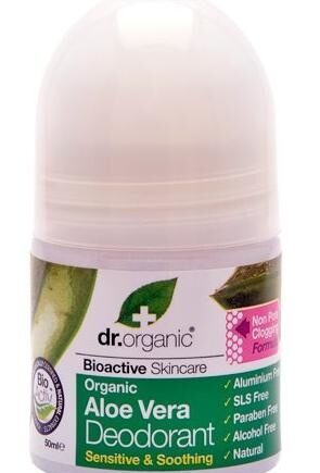 Dr  Organic Deo Roll On Aloe Vera 50ml