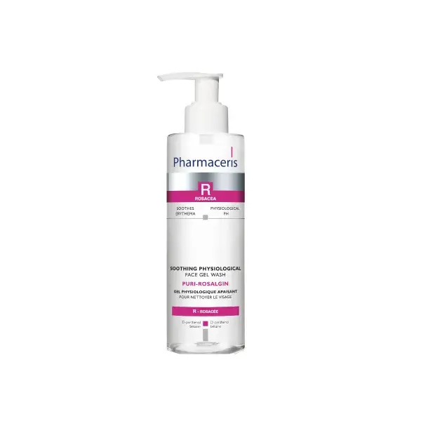 Pharmaceris R Puri Rosalgin Beroligende Fysiologisk Rensegel Til Ansigtet  190ml
