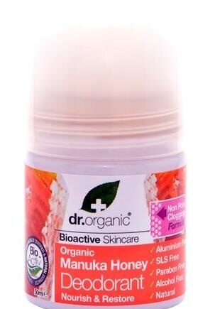 Dr  Organic Deo Roll On Manuka 50ml