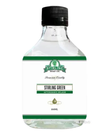 Stirling Soap Company Aftershave Splash  Stirling Green  100 Ml