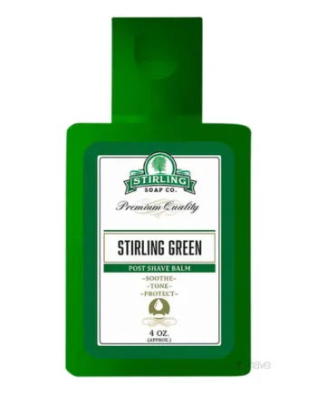 Stirling Soap Company Aftershave Balm  Stirling Green  118 Ml
