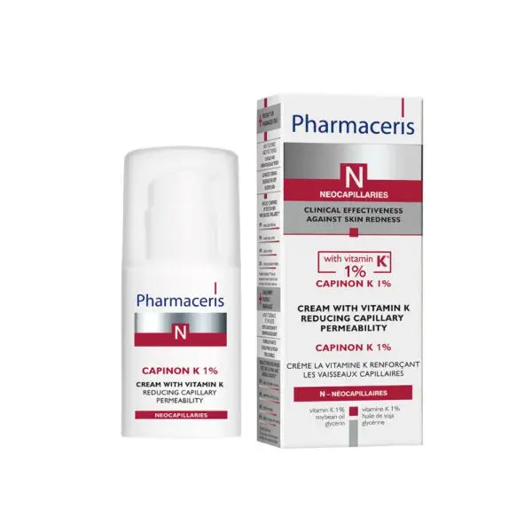 Pharmaceris N Capinion K Beroligende Ansigtscreme Med Vitamin K  30ml