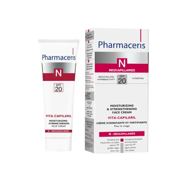 Pharmaceris N Vita Capilaril Ansigtscreme Til Rødme Spf20  50ml