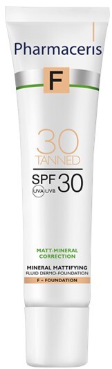 Pharmaceris F Matterende Foundation Spf30 Tanned 30 30ml