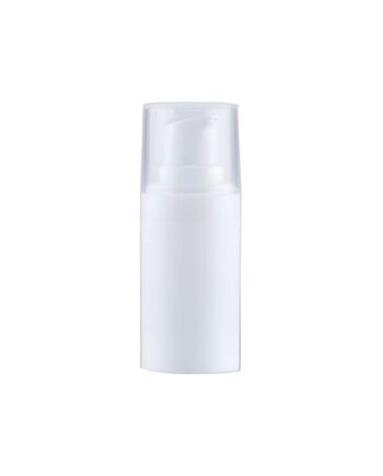 15 Ml  Hvid Pumpe Flaske   Slangeløs