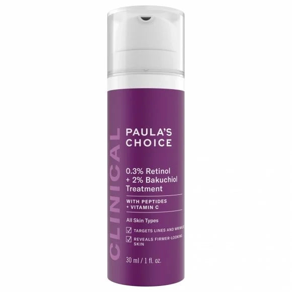 Paula 39 S Choice Clinical 0 3  Retinol   2  Bakuchiol Treatment 30 Ml