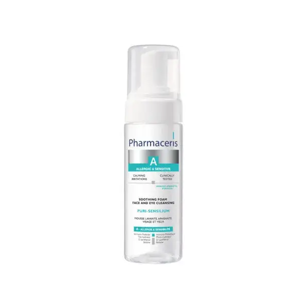 Pharmaceris A Puri Sensilium Beroligende Renseskum Til Ansigt Og øjenomgivelser  150ml
