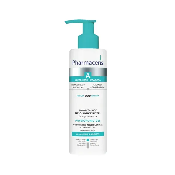 Pharmaceris A Physiopuric Gel Rensegel Til Ansigt  Og øjenomgivelser  190ml