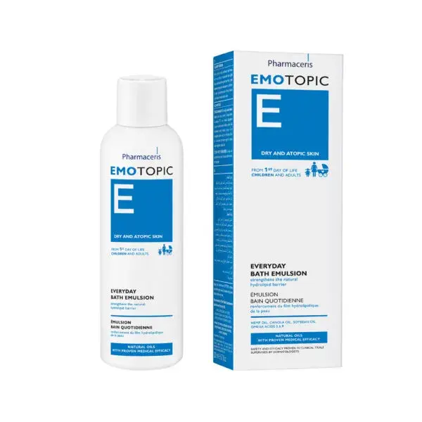 Pharmaceris E Emotopic Hverdags Bads Emulsion  Styrker Den Naturlige Hydrolipid Barriere  200ml