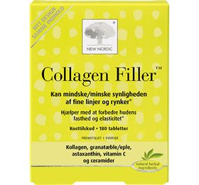 New Nordic Skin Care Collagen Filler 180 Tabl