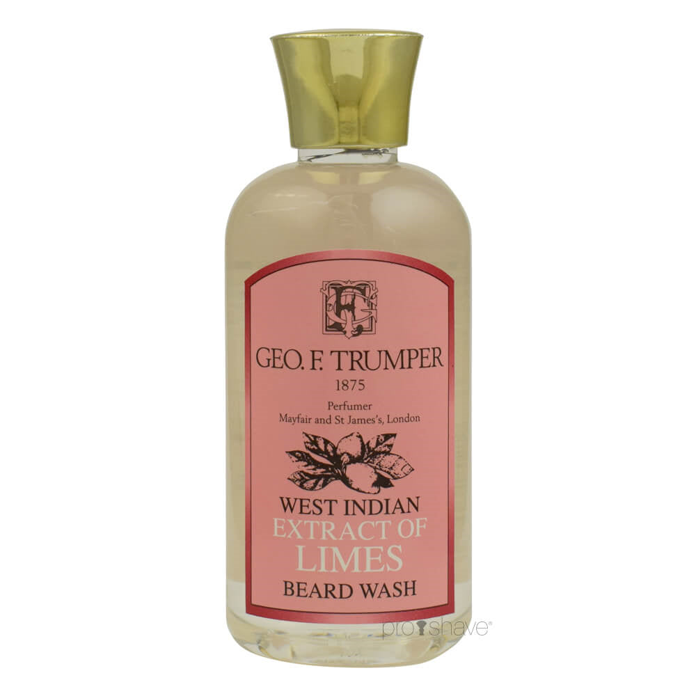 Geo F  Trumper Skægshampoo  Limes  100 Ml