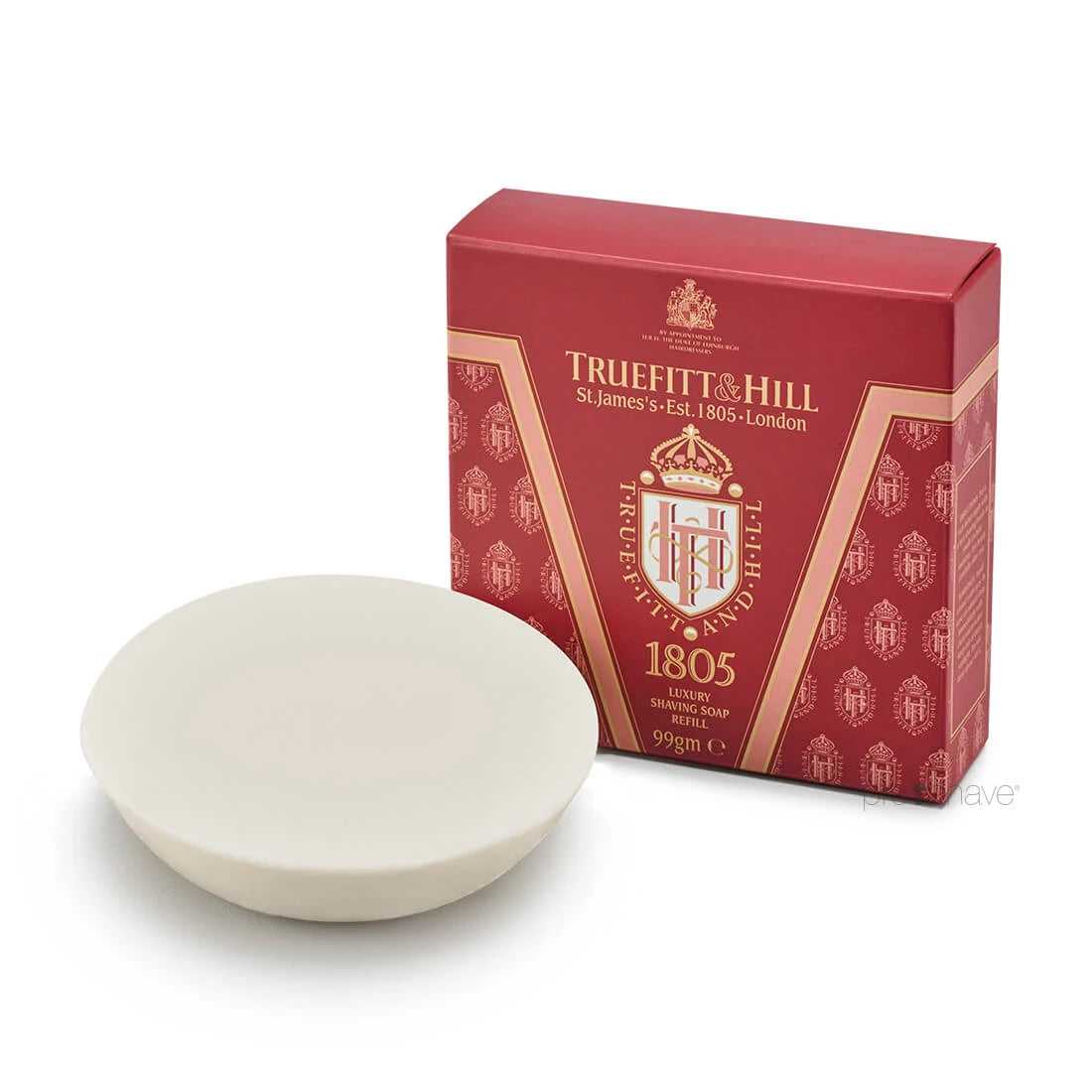 Truefitt   Hill Barbersæbe Refill  1805  99 Gr