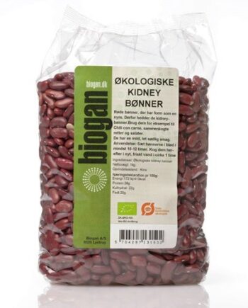 Kidney Bønner økologiske   1 Kg