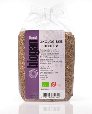 Hørfrø Danske økologiske    500 Gram