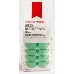 Skærfoft Mølle Rugkerner Skårne økologiske   500 Gram