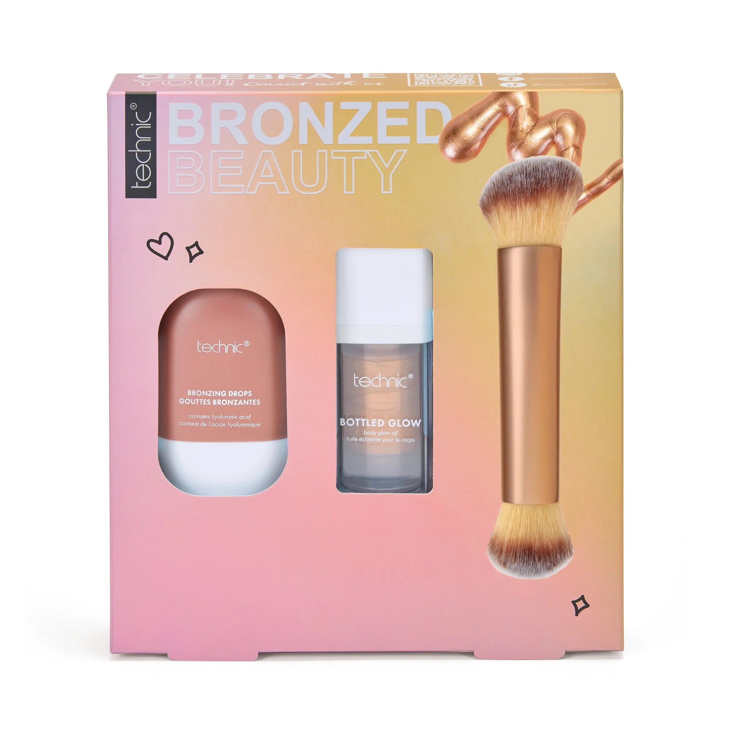 Technic Makeup Bronzed Beauty Set