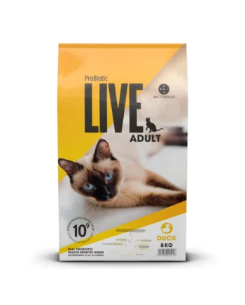 2 Kg  Probiotic Live Adult Kat   Kattemad Med And