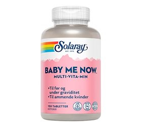 Solaray Baby Me Now Multivitamin 150 Tab