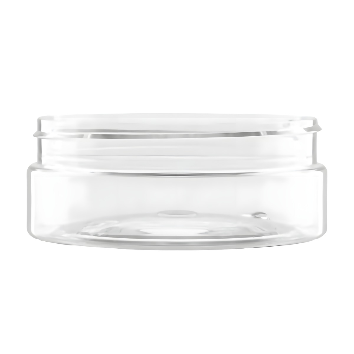 Plastbøtte 200 Ml Klar Pet 100 Mm Gevind   Letvægt  Giftfri  Genanvendelig   Hedenhus   Til Cremer  Salver  Fødevarer