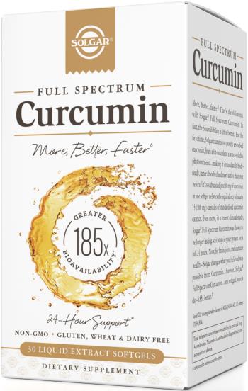 Solgar Full Spectrum Curcumin   30 Kapsler
