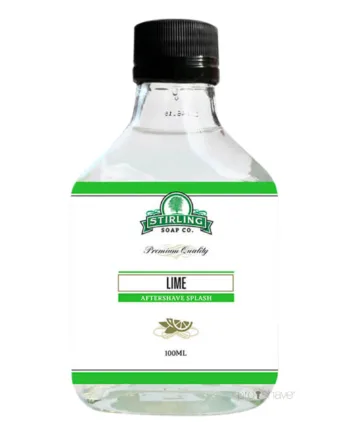 Stirling Soap Company Aftershave Splash  Lime  100 Ml