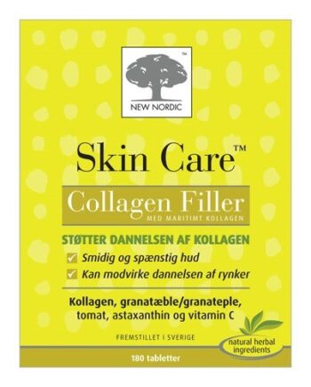 Skin Care Collagen Filler   180 Tabletter