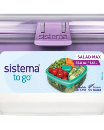 Sistema Salad Max To Go  Misty Purple  1 63l