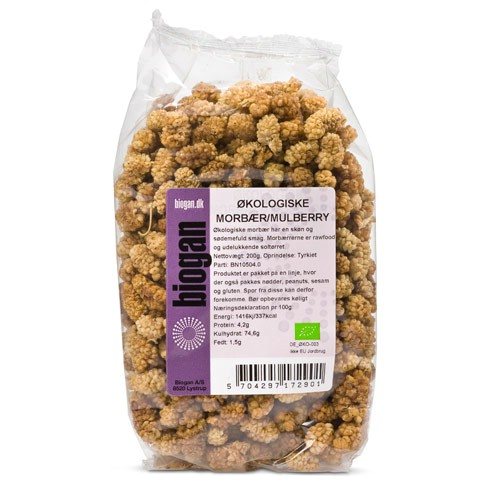 Morbær økologiske Biogan   200 Gram