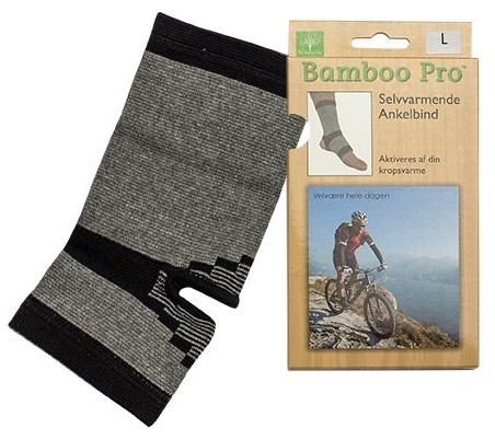 Bamboo Pro Ankelbind  Str  L Selvvarmende 1stk