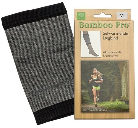 Bamboo Pro Lægbind  Str  M Selvvarmende 1stk