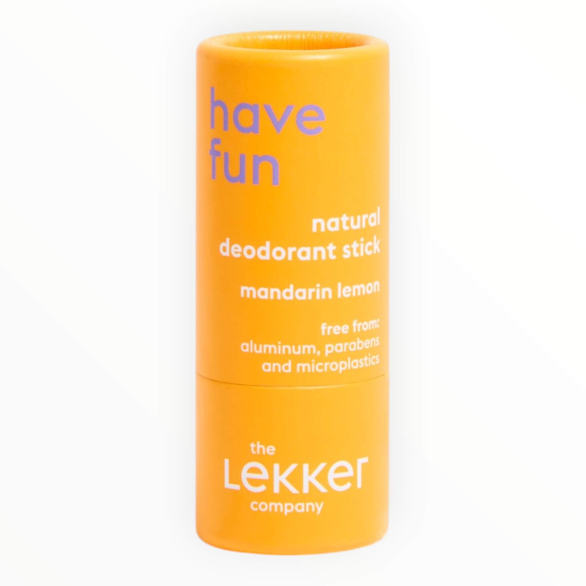 The Lekker Company Deodorant Stick Have Fun Rejsestørrelse 8 G