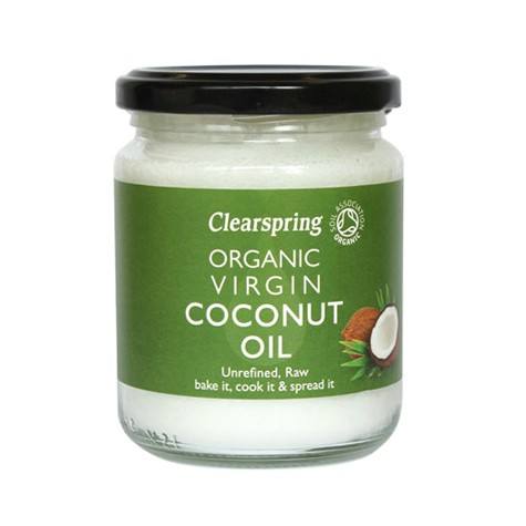 Clearspring Kokosolie økologisk   200 Gram