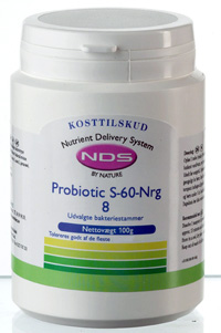 Nds Probiotic S 60 Nrg 8  Bull  100 Gram