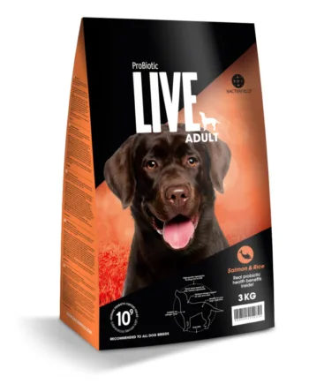 3 Kg  Probiotic Live Adult   Voksenfoder Med Laks