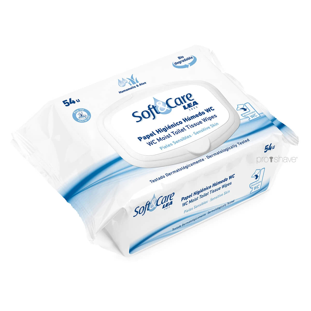 Lea Classic Wc Wipes   Fugtet Toiletpapir  Wc Flushable  54 Stk