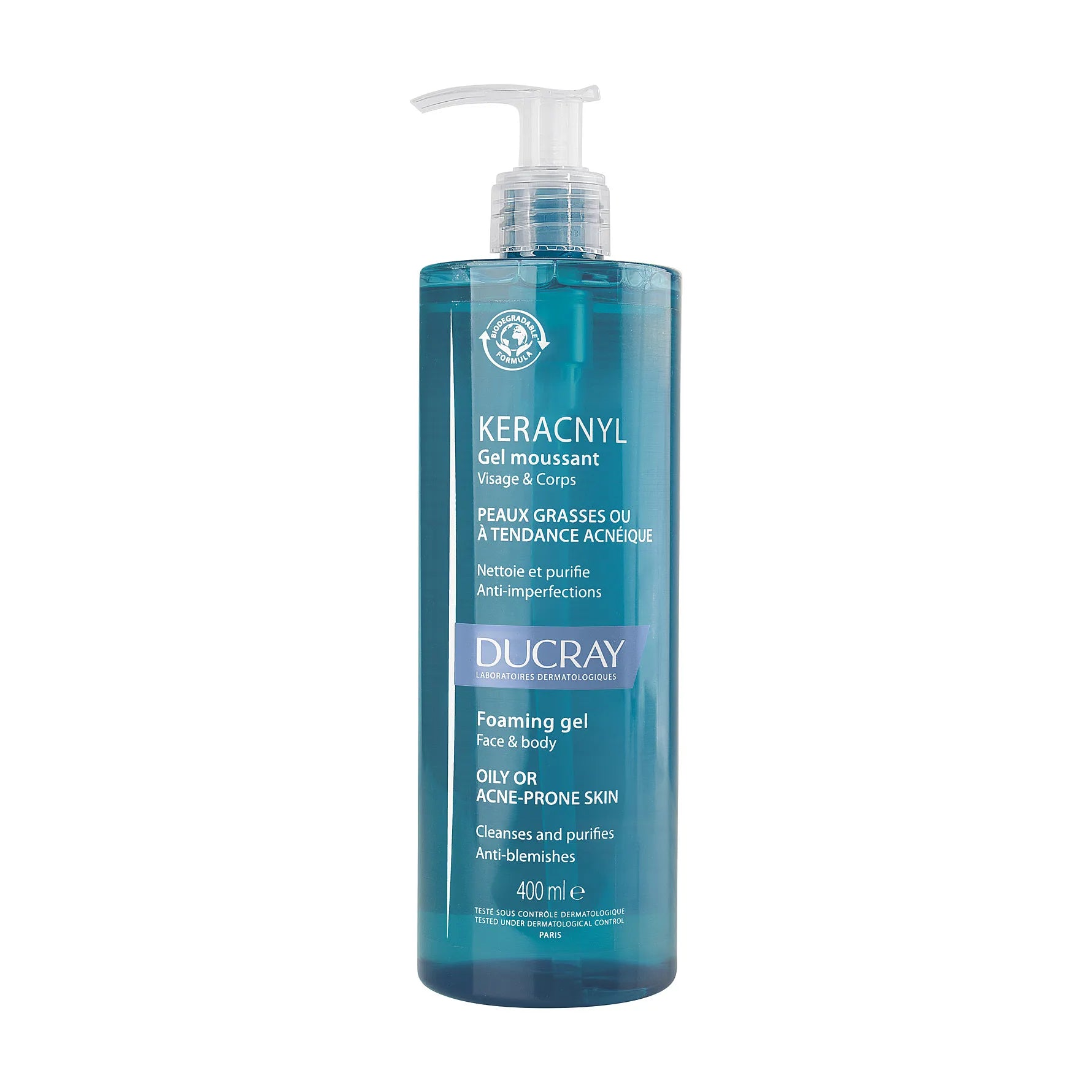 Ducray Keracnyl Foaming Gel 400ml